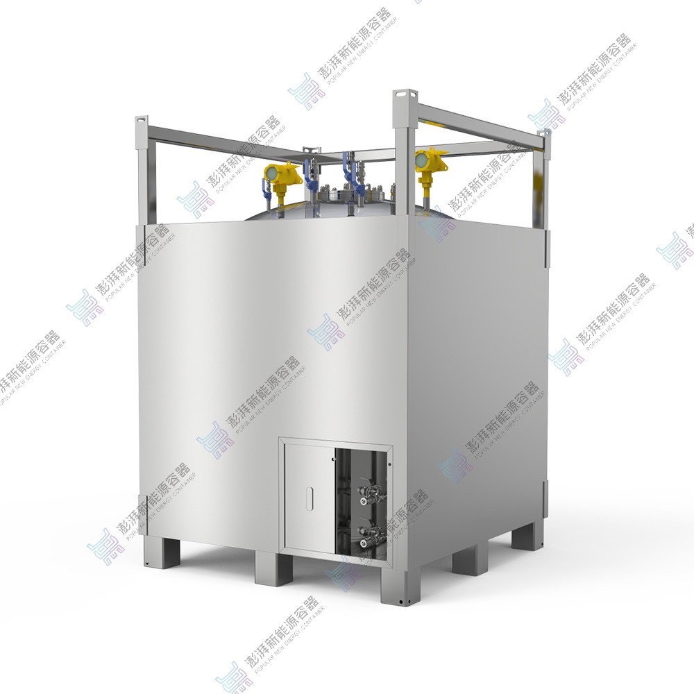 锂离子电解液专用保温1000L罐